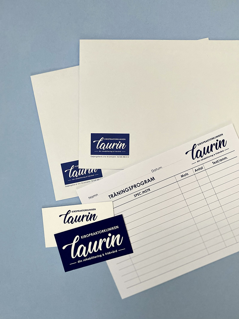 Kuvert, brevpapper, kort, visitkort… hos oss får du hjälp med alla dina trycksaker!